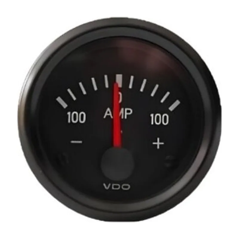 VDO Ammeter Cockpit International 52mm 100A 12V/24V
