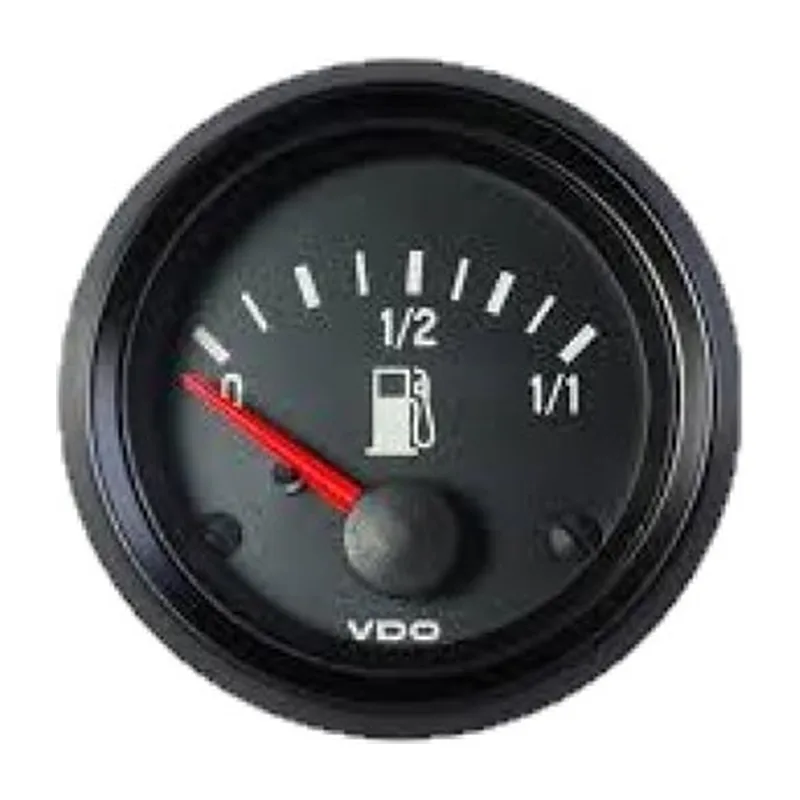 VDO Fuel Level Gauge Cockpit International 52mm 24V 90 3 Ohm Tubular
