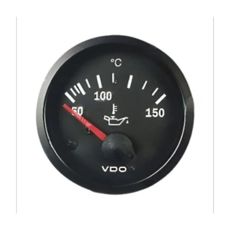 VDO Temperature Gauge Cockpit Vis 50 150°c Oil 52mm 12V