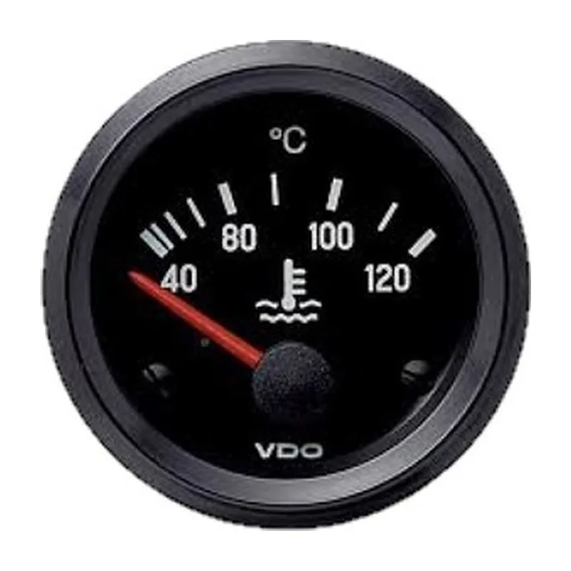 VDO Temperature Gauge Cockpit International 40 120°c Coolant 52mm 12V