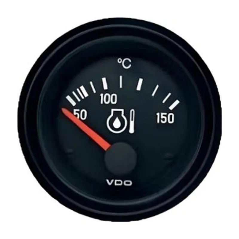 VDO Temperature Gauge Cockpit International 50 150°c Oil 52mm 24V