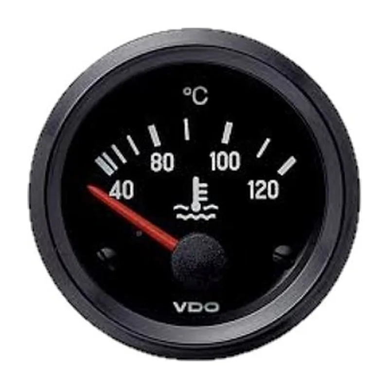 VDO Temperature Gauge Cockpit International 50 150°c Trans 52mm 24V Stud