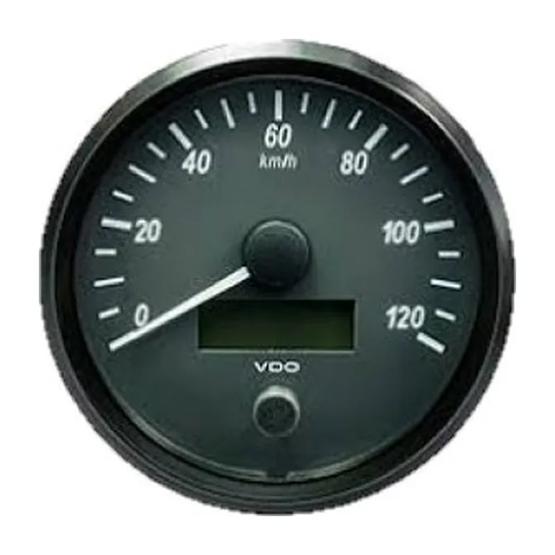 VDO Speedometer Singleviu 100mm 120 Km/h 12V/24V (gauge Only)