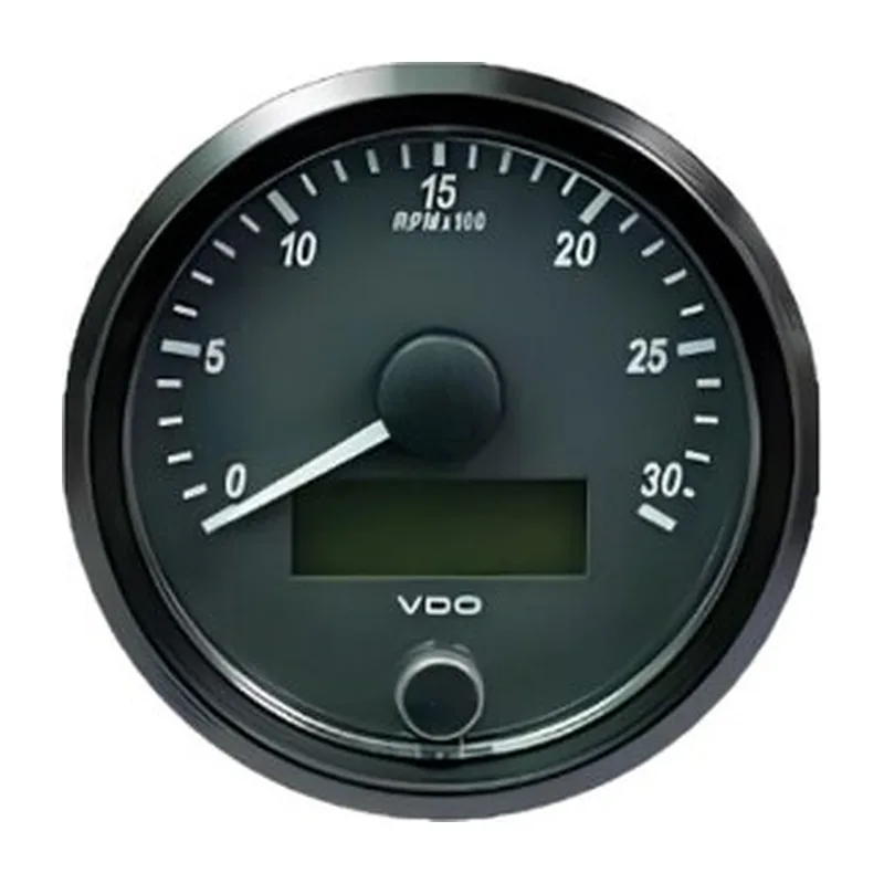 VDO Tachometer Singleviu 80mm 3000 Rpm 12V/24V