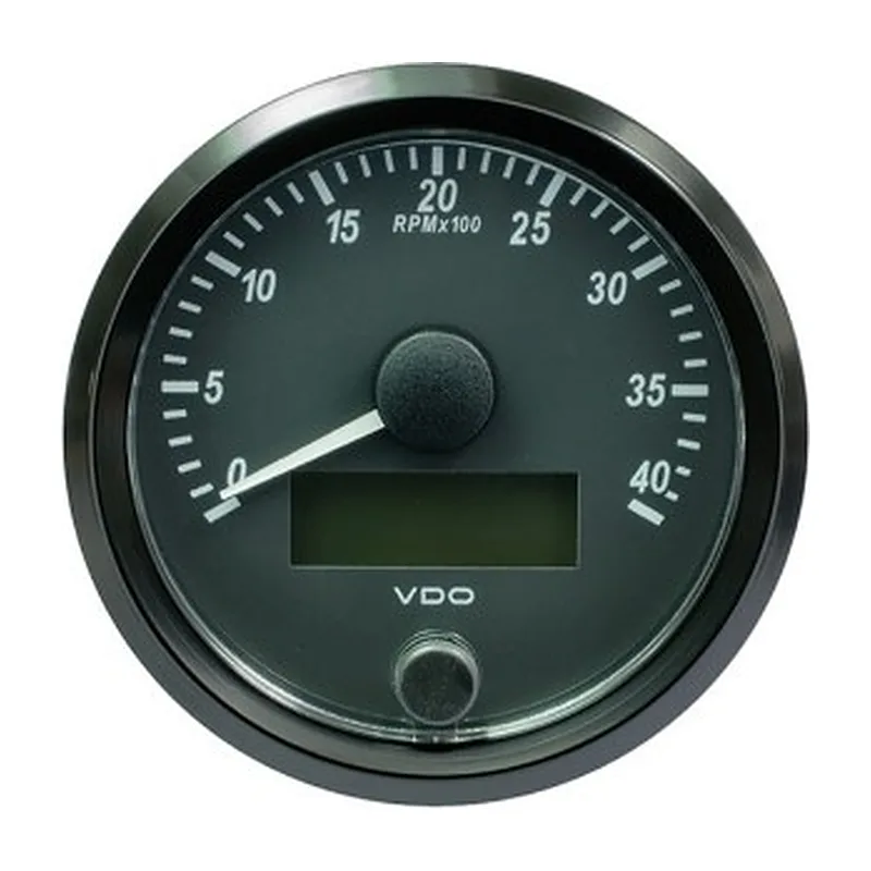 VDO Tachometer Singleviu 80mm 4000 Rpm (gauge Only)
