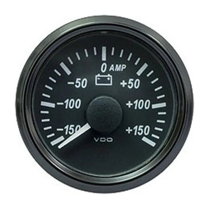 VDO Ammeter Singleviu 52mm 60A 12V/24V
