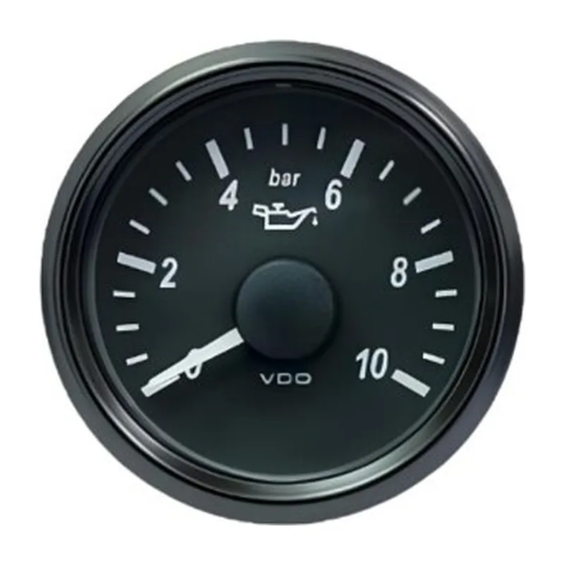 VDO Pressure Gauge Singleviu 52mm 10 Bar Oil 12V/24V (gauge Only)
