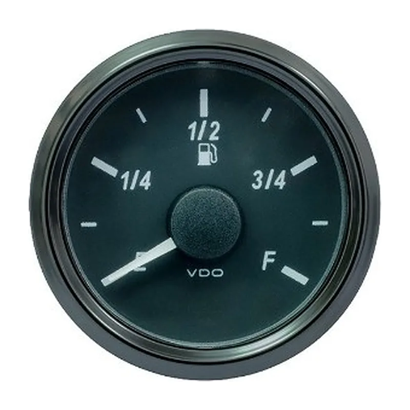 VDO Tank Level Gauge Singleviu 52mm 0,0 5V E F 12V/24V